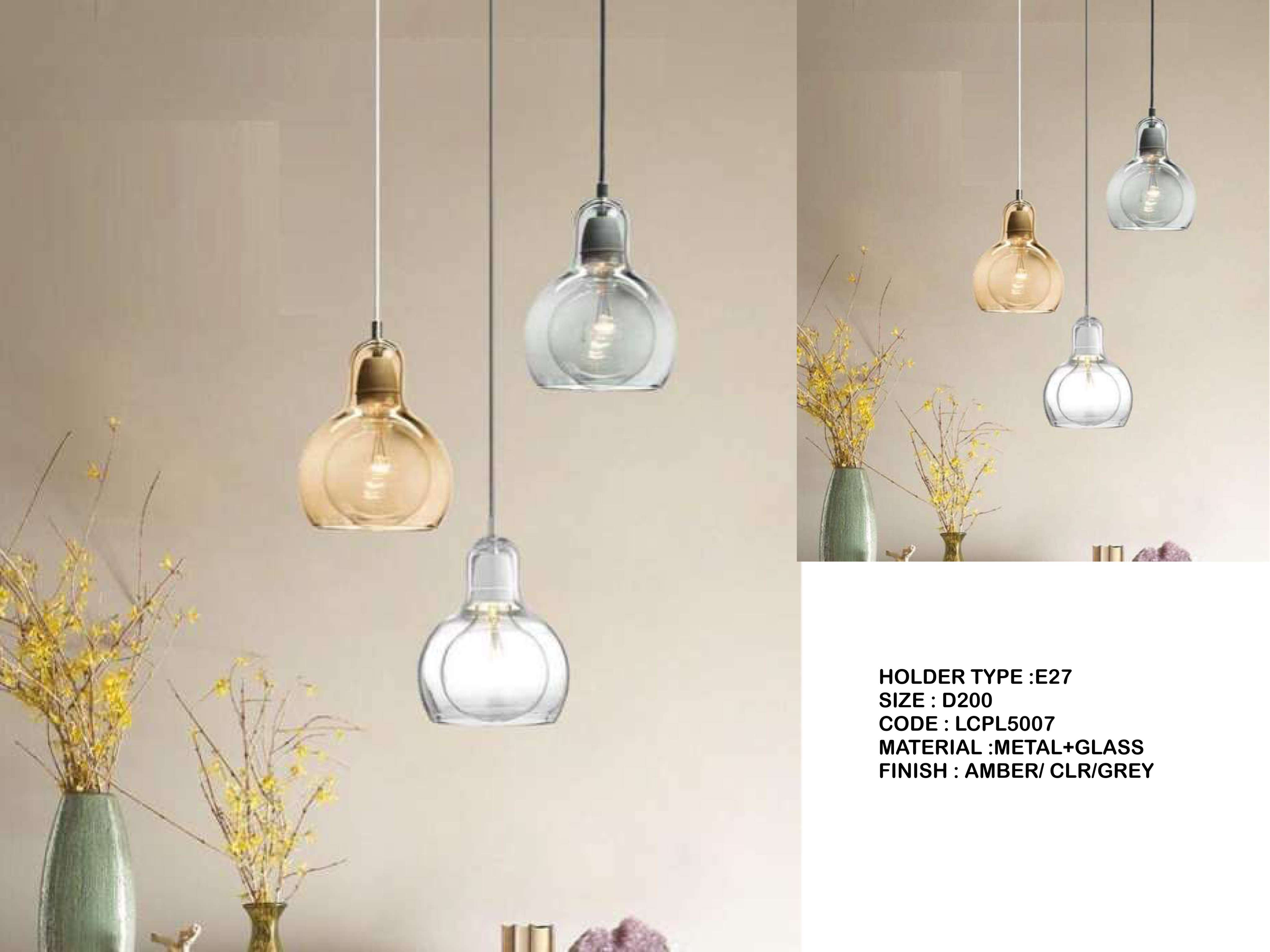 Beyond Lights - Glass Pendant Light- LCHL